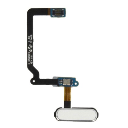 Samsung Home Button + Flexcable for S5 WHITE  (DATM) 31187
