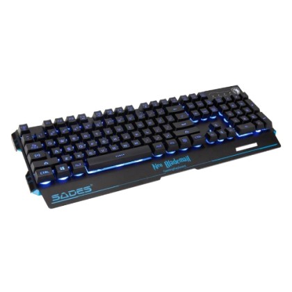 SADES Gaming Keyboard Neo Blademail, RGB Backlit, Membrane (DATA