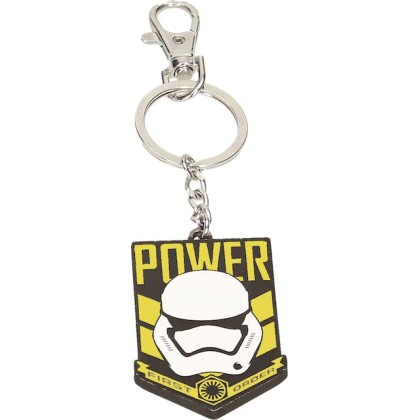 STAR WARS: THE FORCE AWAKENS - POWER FIRST ORDER METAL KEYCHAIN 