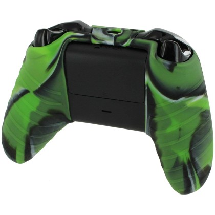 Pro Soft Silicone Protective Cover with Ribbed Handle Grip [Camo