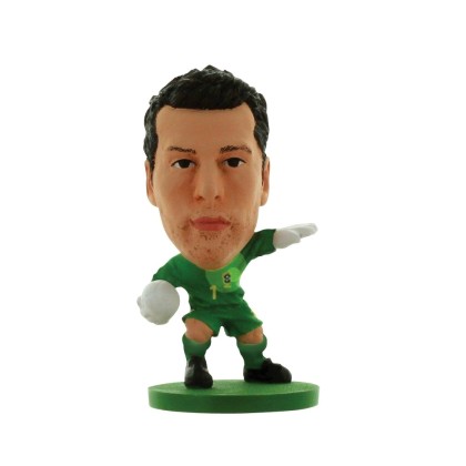 Soccerstarz- Brazil Julio Cesar- Home Kit-Figures
