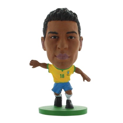 Soccerstarz- Brazil Paulinho- Home Kit-Figures