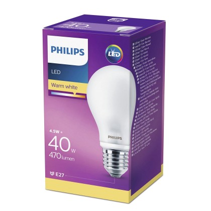 Philips 40W A60 E27 LED Bulb - Gadgets