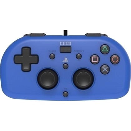 HORI Wired MINI Gamepad (Blue) - PS4