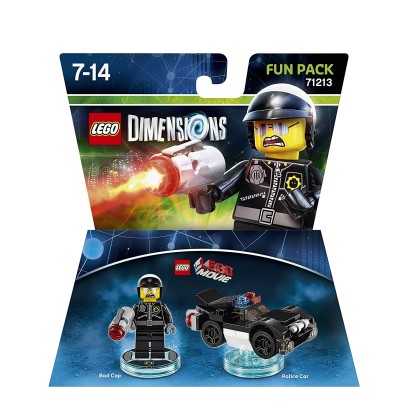 Lego Dimensions: Fun Pack -  Lego Movie Bad Cop - Video Game Toy