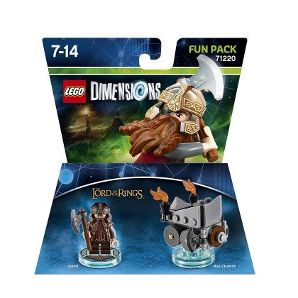 Lego Dimensions: Fun Pack -  Lord of the Rings Gimli - Video Gam