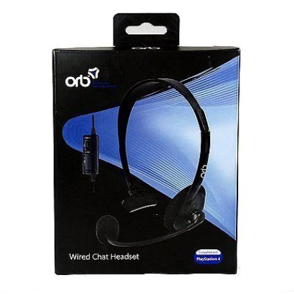 Wired Chat Headset (ORB) -PS4