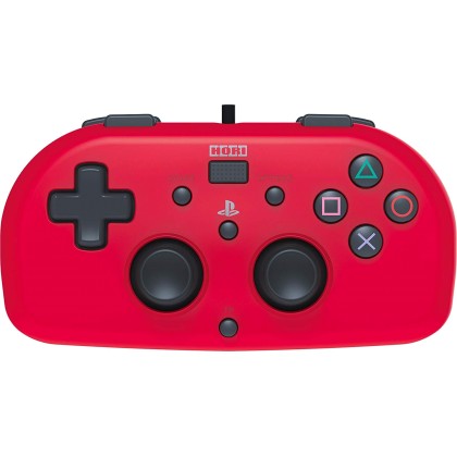 HORI Wired MINI Gamepad (Red) PS4