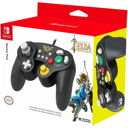 HORI Super Smash Bros Gamepad - Zelda Switch