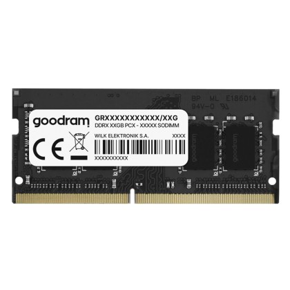 GOODRAM Μνήμη DDR4 SODIMM, 4GB, 2666MHz, PC4-21300,
