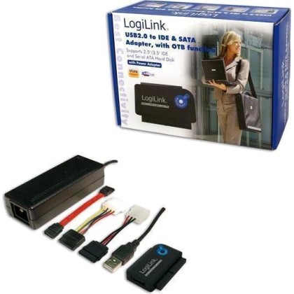 LogiLink Adapter USB 2.0 zu IDE & SATAAU0006D