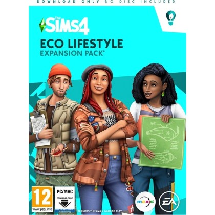 The Sims 4: Eco Lifestyle Expansion Pack (CODE-IN-BOX)  PC