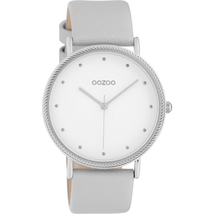 Ρολόι OOZOO, Γυναικείο με Ασημί Λουρί Κωδικό C10415