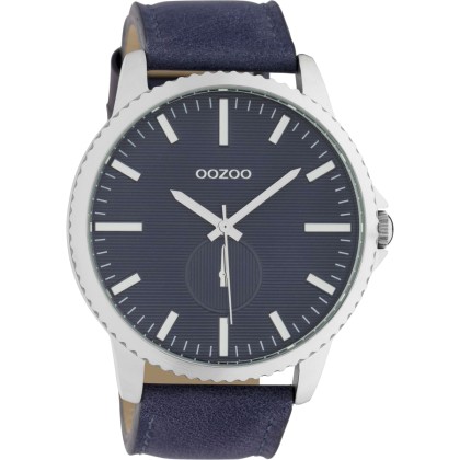 Ρολόι OOZOO, Unisex με Μπλέ Λουρί Κωδικό C10332