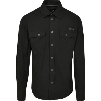 Βrandit Ανδρικό Πουκάμισο Shirt slim MEN BD4005 Μαύρο
