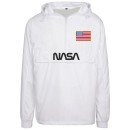 Mister Tee Ανδρικό Αντιανεμικό Μπουφάν NASA Worm Logo Pull Over 
