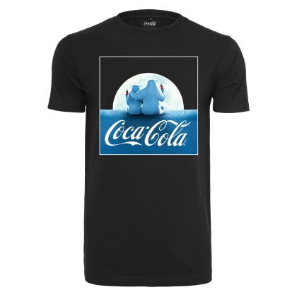 Merchcode Ανδρική κοντομάνικη μπλούζα Coca Cola Polarbears Tee M