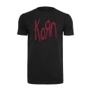 Merchcode Ανδρική Κοντομάνικη Μπλουζα Korn Logo Tee black MC222