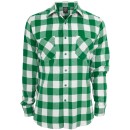 Urban Classics Checked Flanell Shirt Πράσινο TB297