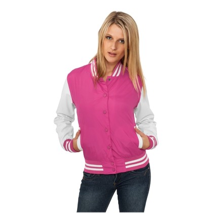 Ladies Light College Jacket fus/wht TB132