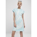 Urban Classics Ladies Tie Dye Dress aquablue TB3448