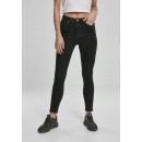 Urban Classics Ladies High Waist Skinny Jeans black wash TB2970