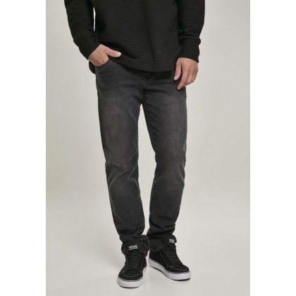 Urban Classics Relaxed Fit Jeans real black washed TB3077
