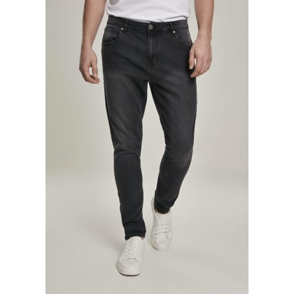 Urban Classics Slim Fit Jeans real black washed TB3076