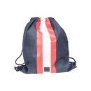 Urban Classics Striped Gym Bag TB2256 Navy Μπλε