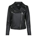 Urban Classics Γυναικείο μπουφάν Ladies Faux Leather Biker Jacke