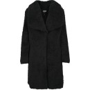 Urban Classics Ladies Soft Sherpa Coat TB2373 Μαύρο