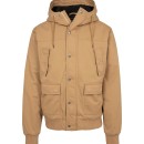 Urban Classics Ανδρικό Μπουφάν Hooded Cotton Jacket TB2422 Καφέ