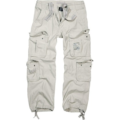 Brandit Vintage Cargo Pants white 1003.12.S
