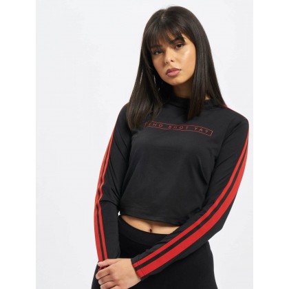 Who Shot Ya? Womens Hot Spin Jumpers WSYWCN101BLKRED black