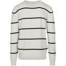 Urban Classics Ανδρικό φούτερ Line Striped Sweater TB2700 Λευκό