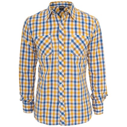Urban Classics Ανδρικό πουκάμισο Tricolor Big Checked Shirt TB41