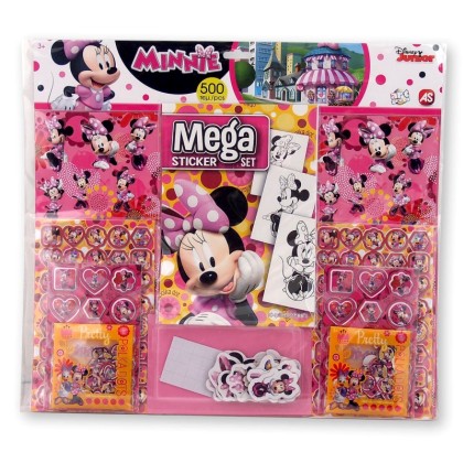 Αυτοκόλλητα Mega Sticker Set Minnie AS (1090-08081)