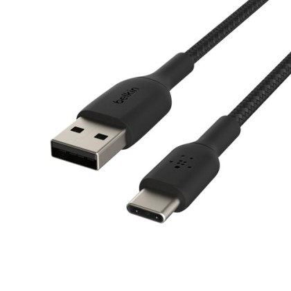 Belkin CAB002BT1MBK USB cable 1 m USB A USB C Black (CAB002bt1MB