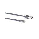 GP CM1A Charge  Sync Cable 1m USBAMicroUSB grey 160GPCM1AC1 - Πλ