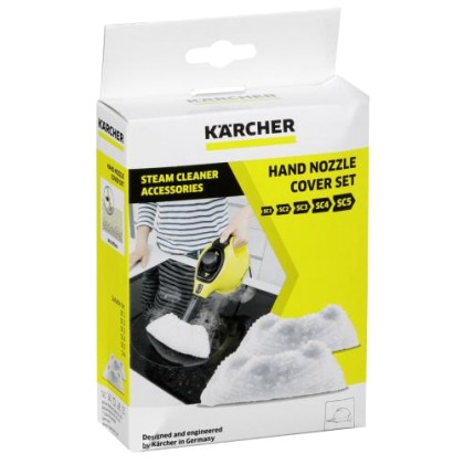 Kärcher 2.863-270.0 steam cleaner accessory Cloth pads White (2.