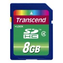Transcend TS8GSDHC4 memory card 8 GB SDHC Black (TS8GSDHC4) - Πλ