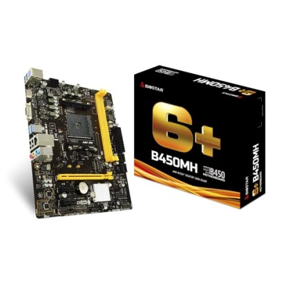 Biostar B450MH motherboard Socket AM4 AMD B450 Micro ATX (B450MH