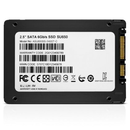 ADATA SSD 2,5  Ultimate SU650 240GB (ASU650SS-240GT-R) - Πληρωμή