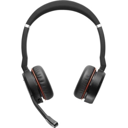 Jabra Evolve 75 UC Stereo Binaural Head-band Black,Red (7599-838
