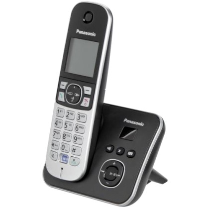Panasonic KX-TG6821GB telephone DECT telephone Black Caller ID (