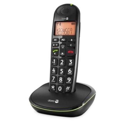 Doro PhoneEasy 100w DECT telephone Black (380098) - Πληρωμή και 