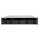 QNAP TS-863XU Ethernet LAN Rack (2U) Black NAS (TS-863XU-4G) - Π