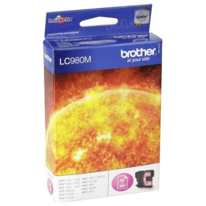Brother LC-980M ink cartridge Original magenta 1 pc(s) Yes (LC98
