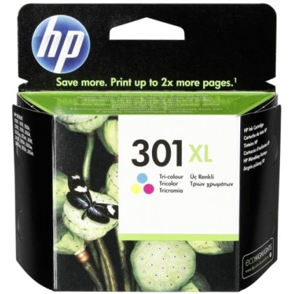 HP CH 563 EE ink cartridge black No. 301 XL (CH564EE#UUS) - Πληρ