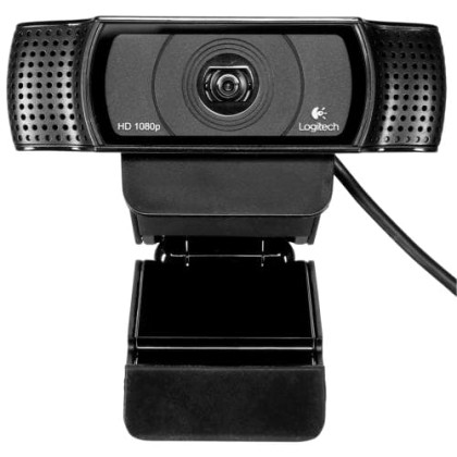 Logitech C920 PRO webcam 15 MP 1920 x 1080 pixels USB 2.0 Black 